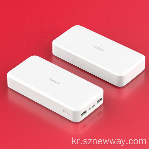 Xiaomi Redmi 전원 은행 20000mah 빠른 충전